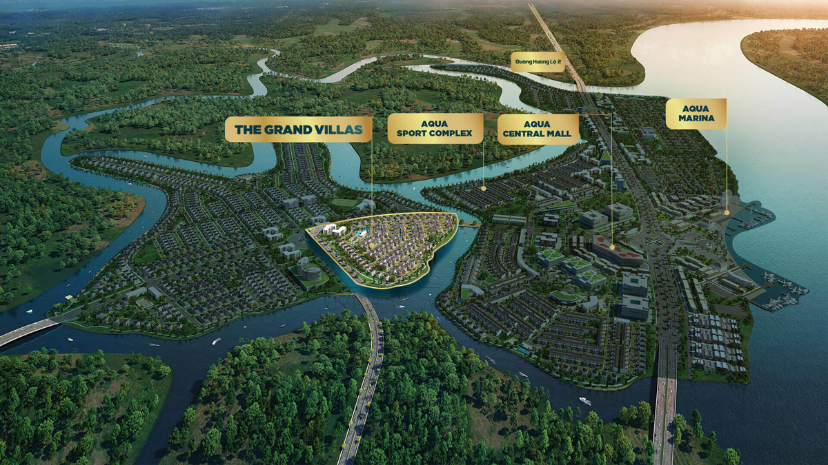 Mặt bằng điển hình dự án aqua city của Novaland tại Biên Hòa Đồng Nai